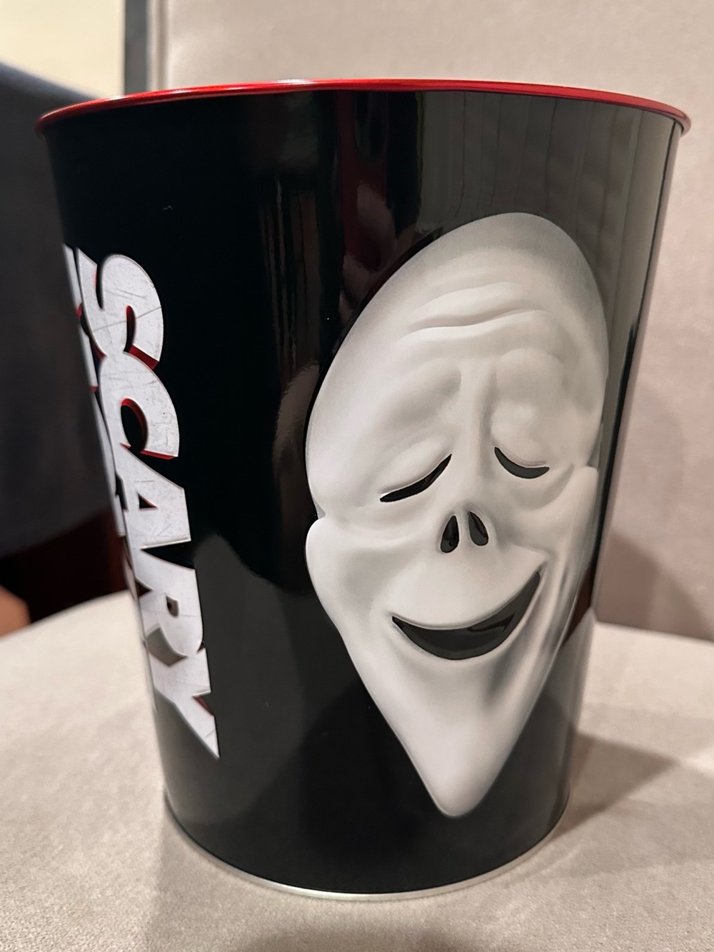 Scary Movie Ghostface collectible popcorn bucket